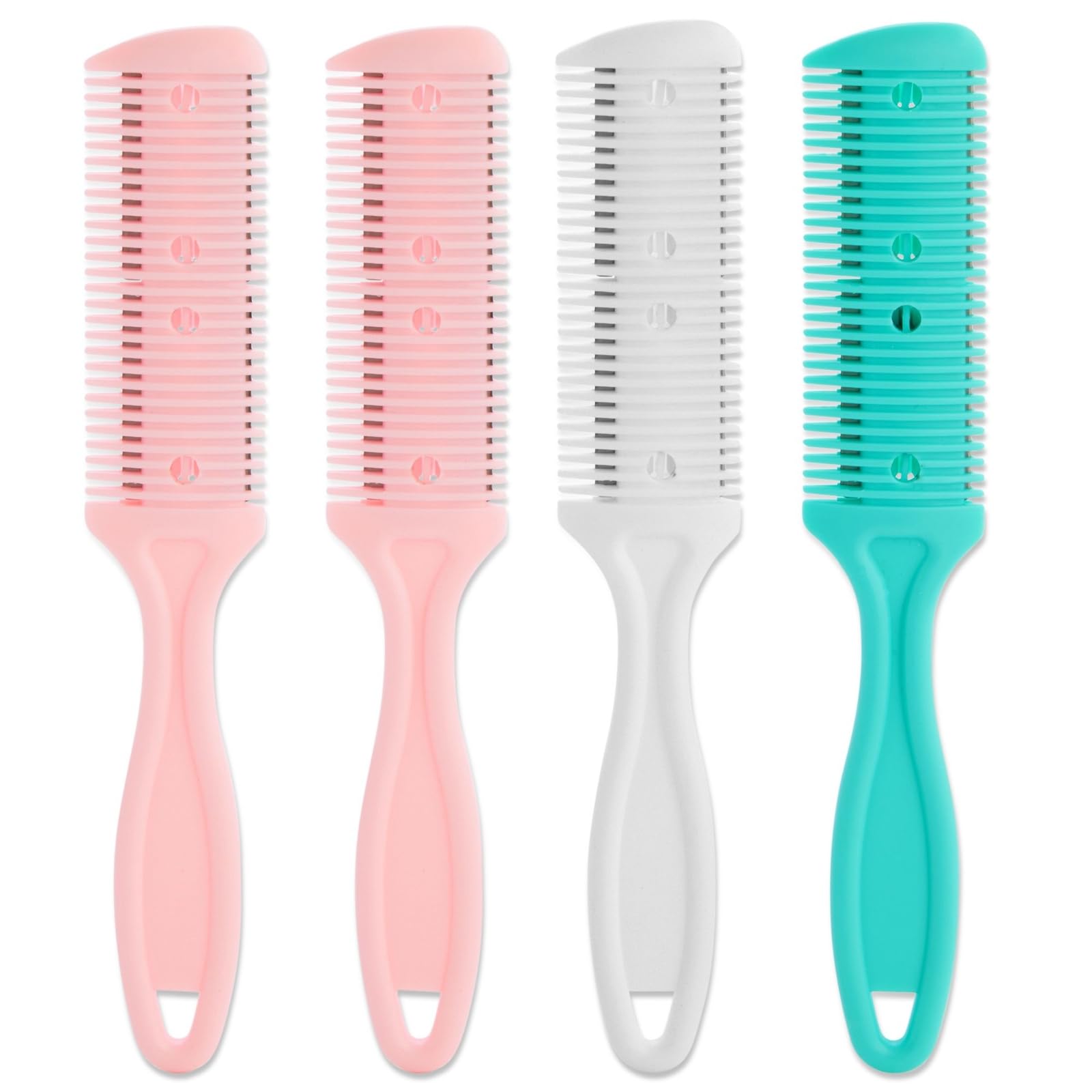 Glamlily hair thinning razor comb set full view for at-home precision.