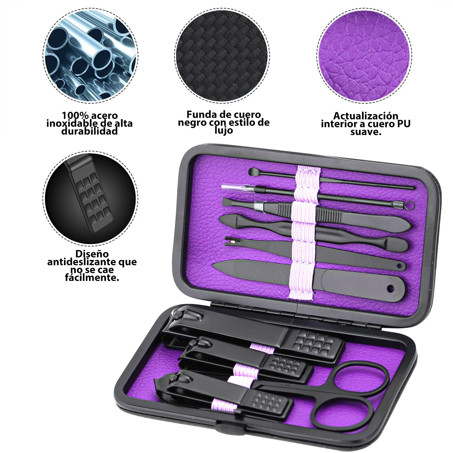 Glamne cuticle nippers for tidy cuticles and smooth edges.