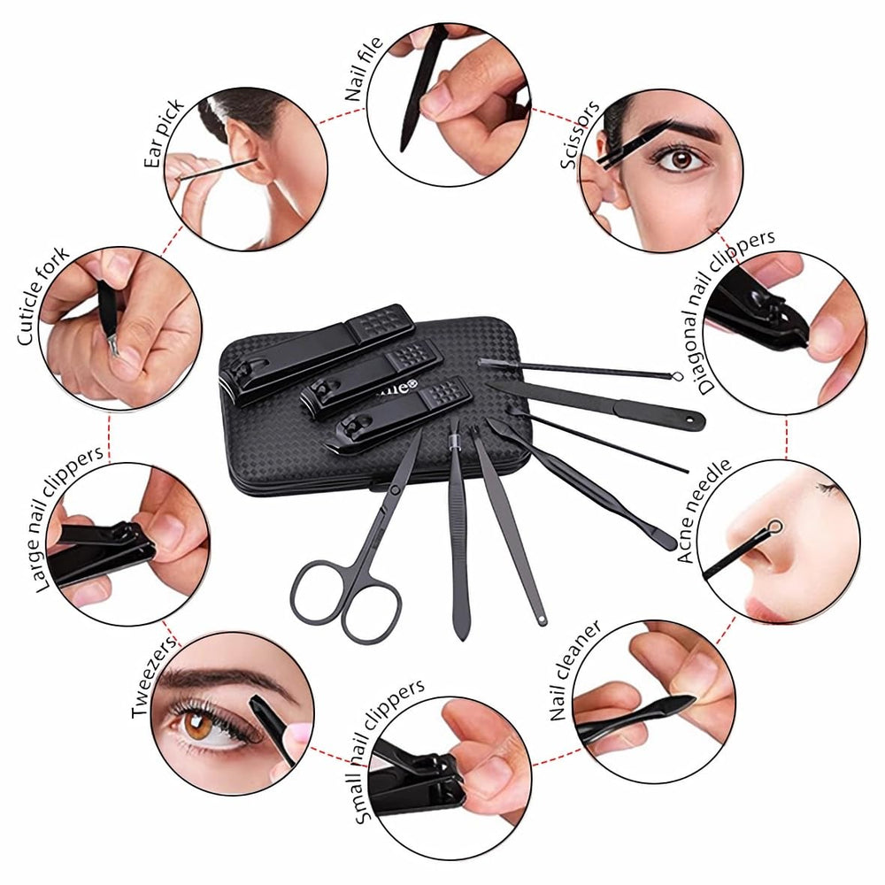 Glamne manicure set makes a stylish gift-ready present.