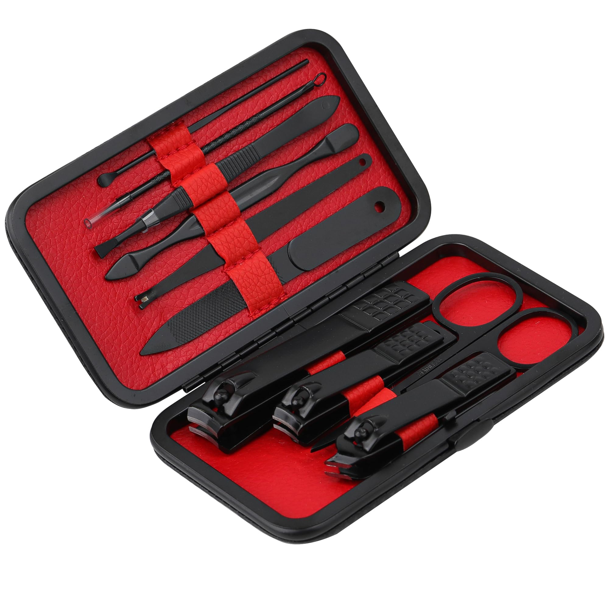 Glamne stainless steel nail clippers for precise nail care.
