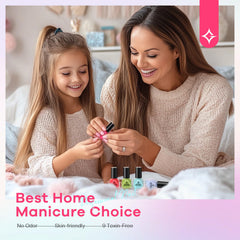 Glamonade aplicación rápida con pincel suave para manicura