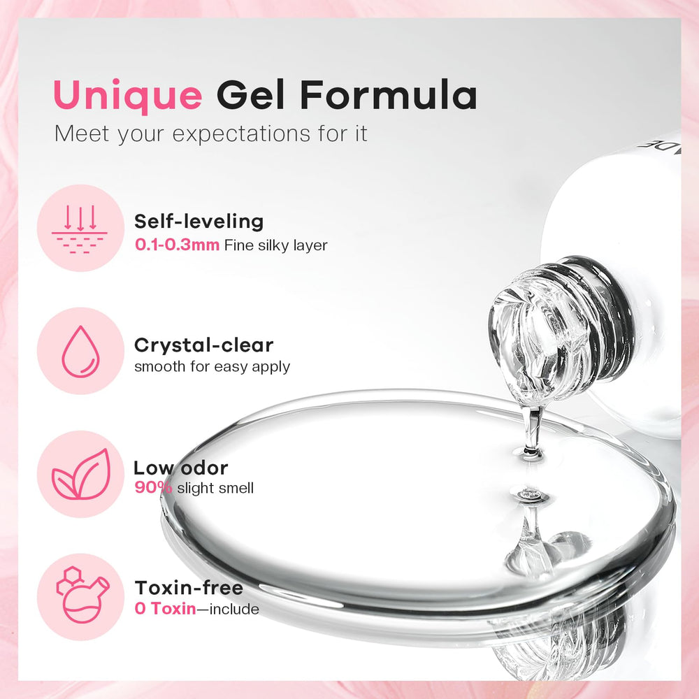 Glamonade Blooming Gel, apto para principiantes y profesionales en proyectos diversos.