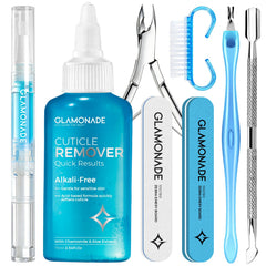 Glamonade kit remoción cutícula gel 75 ml para preparación suave de uñas