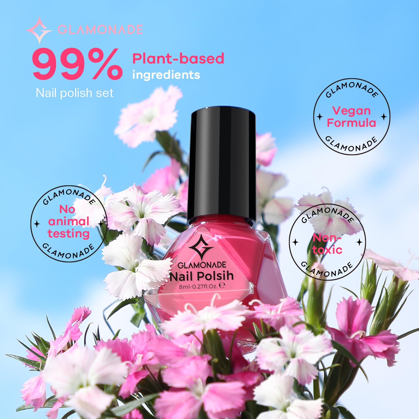 Glamonade muestrario de colores, variedad para combinar