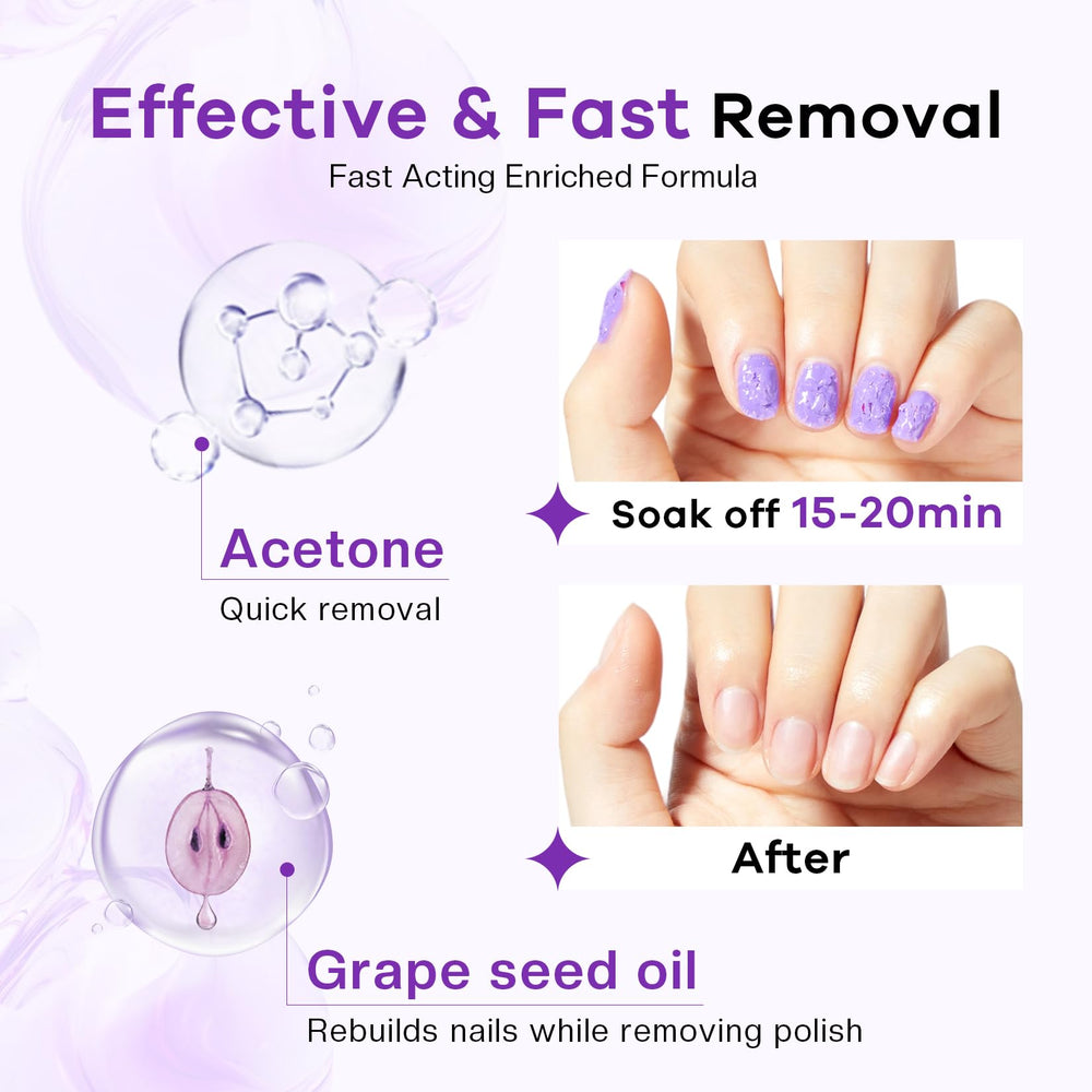 Glamonade remover used in a salon setting by nail techs