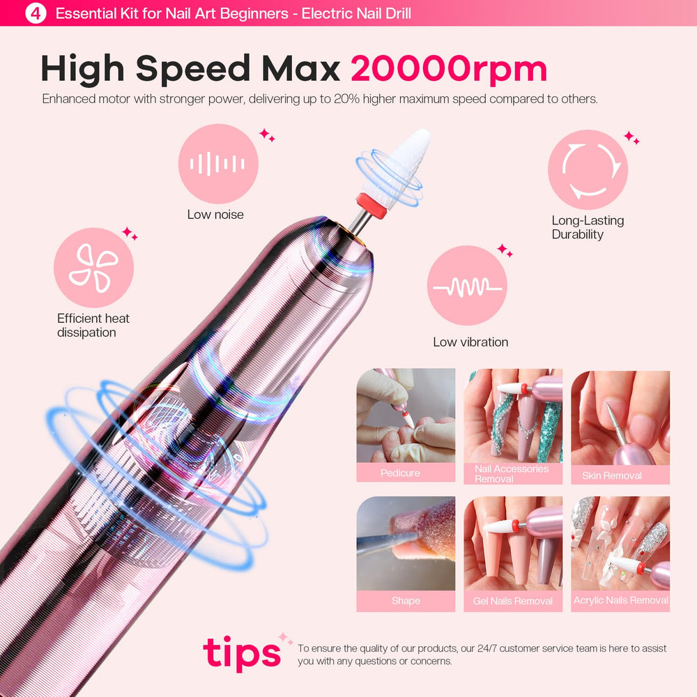 Glamonade 240-count nail tips offer versatile practice options.