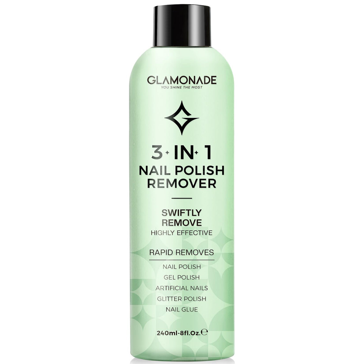 Glamonade remover acetona: uñas gel, retiro suave y rápido