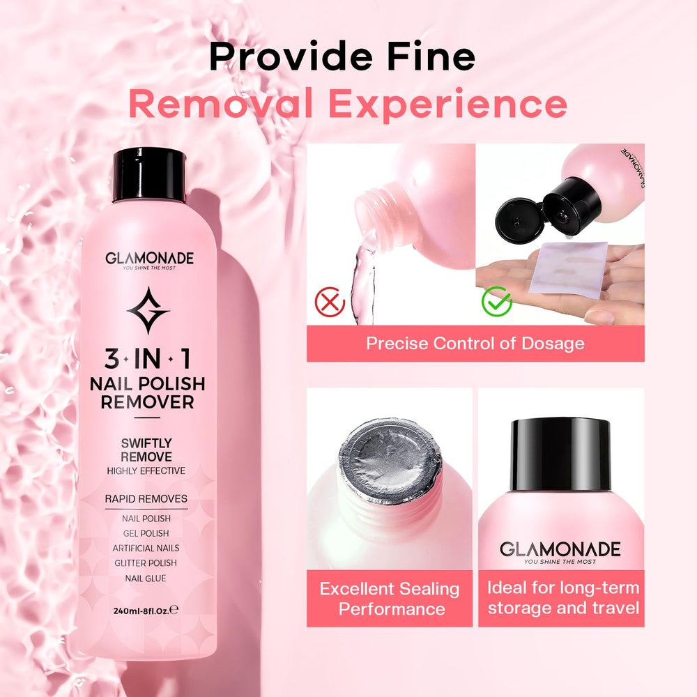 Glamonade uso profesional en casa, combinación de eficacia y confort.