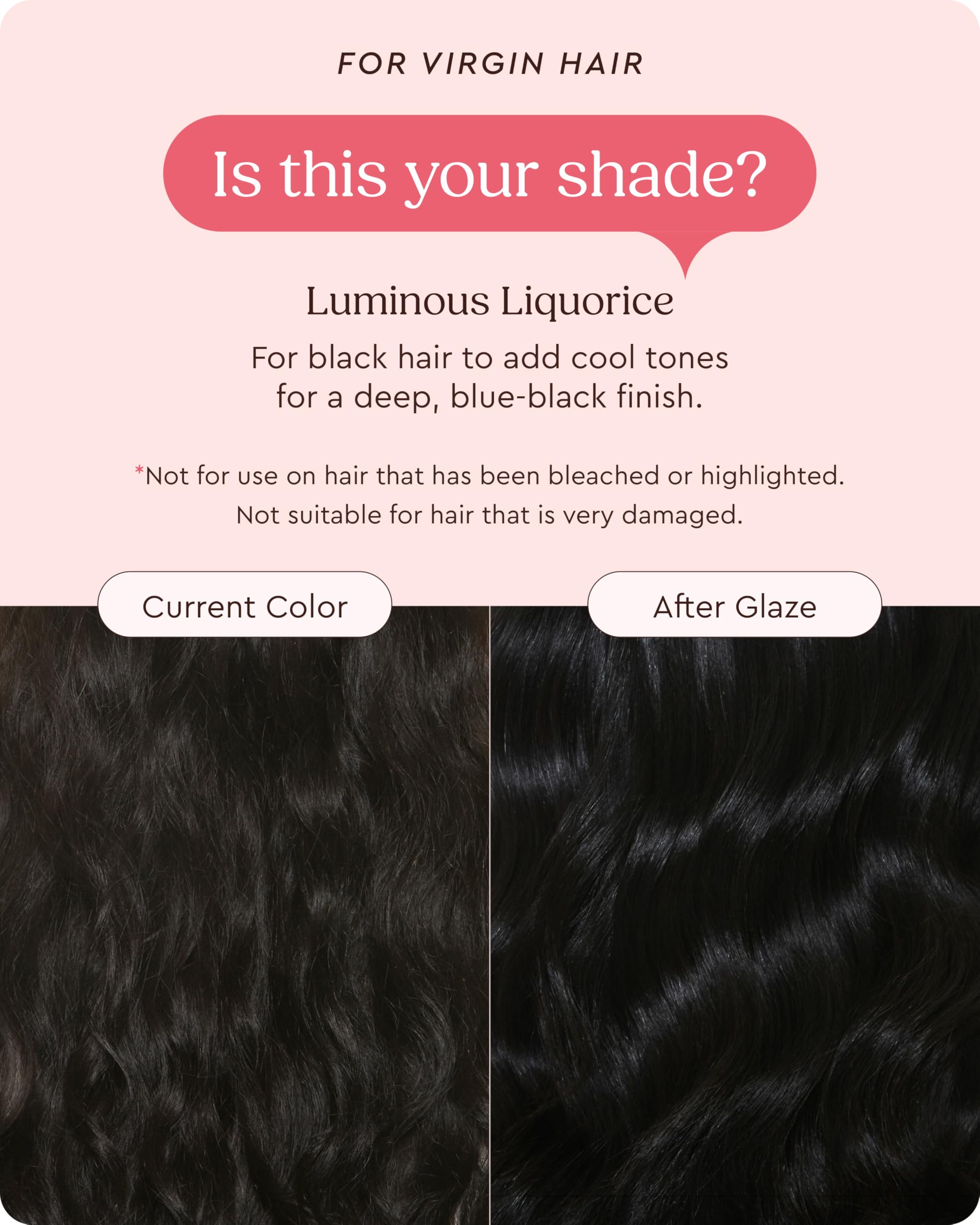 Glaze Supergloss packaging and label highlighting clean beauty claims