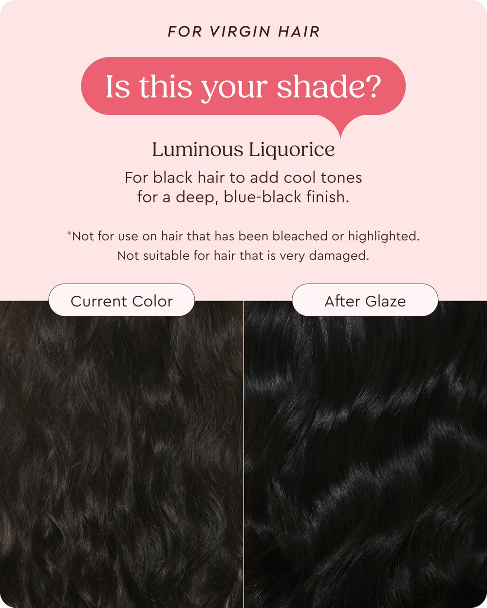 Glaze Supergloss packaging and label highlighting clean beauty claims