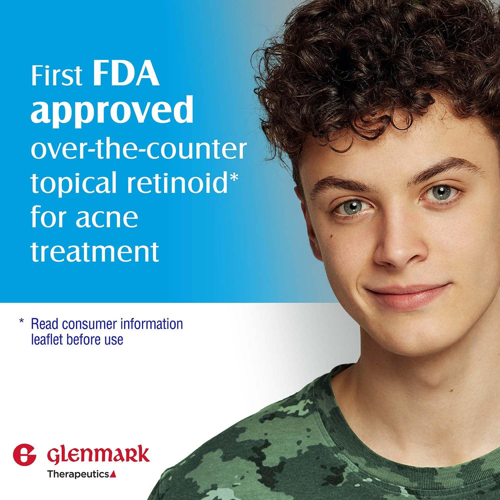 Textura suave de Glenmark Adapalene Gel, se absorbe rápido.