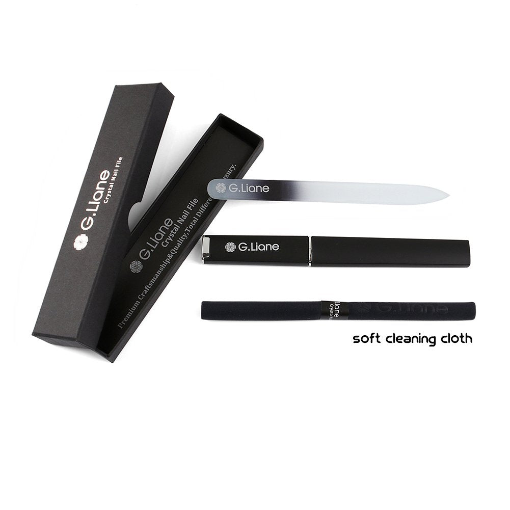 G.Liane Crystal Nail File presented with premium gift box for gifting.