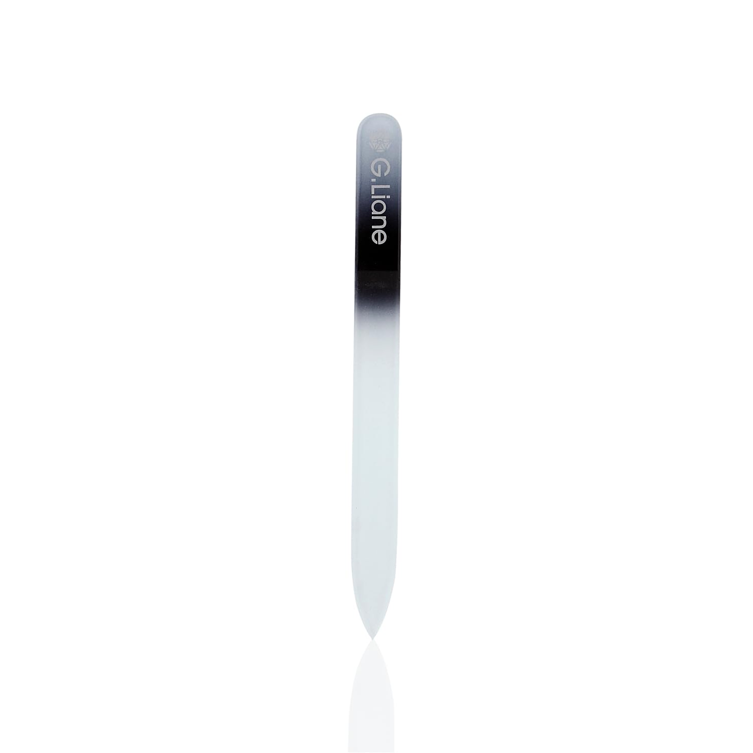 G.Liane tempered glass with double‑sided etched surface for gentle filing.