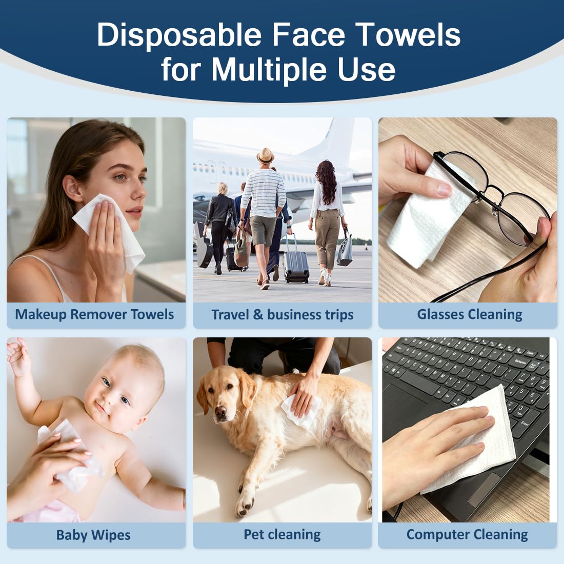 GLIMGLINT box packaging keeps towels clean and travel-ready.