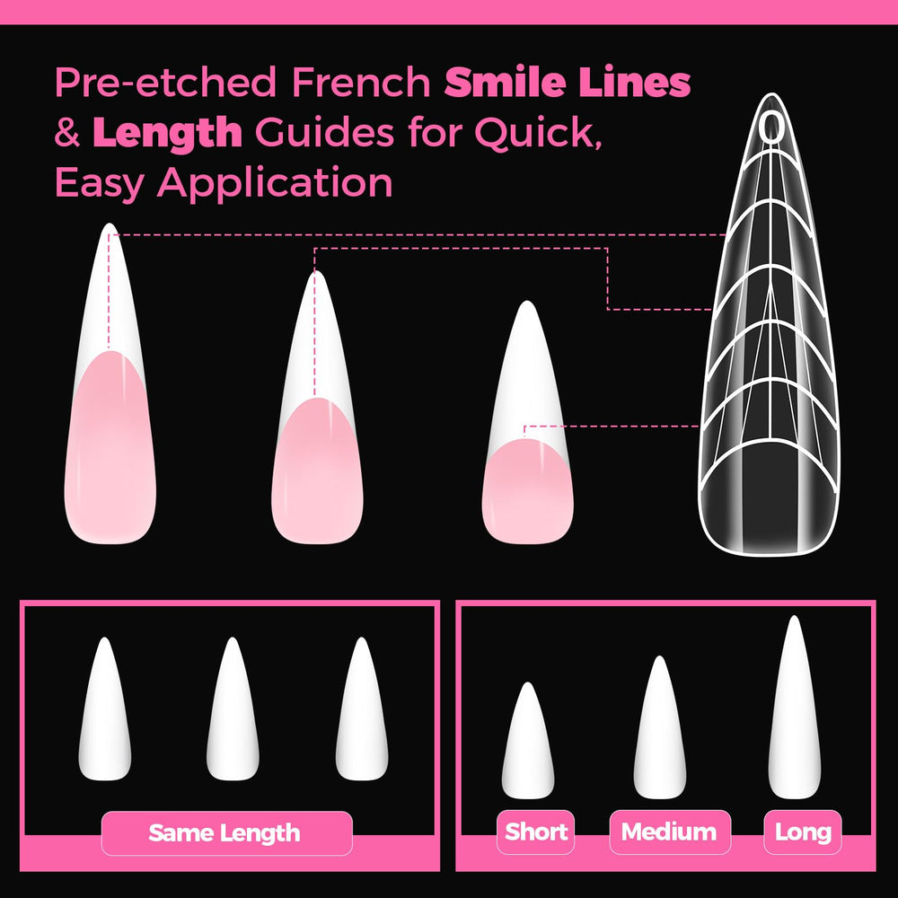 GlimightyX soft gel material offers thinner, flexible feel for extensions