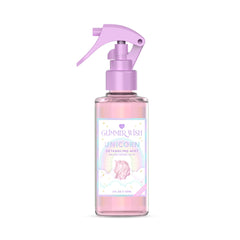 Glimmer Wish: botella del desenredante unicornio para rizos suaves.
