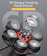 GLLAVA head shaver offering 3 adjustable modes for comfortable daily use.