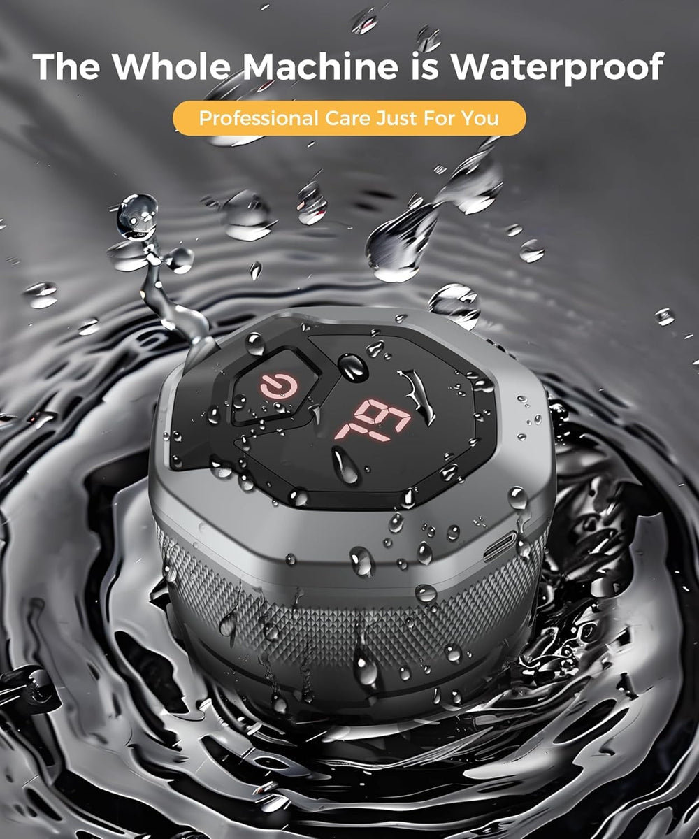 GLLAVA IPX8 waterproof shaver safe for wet use