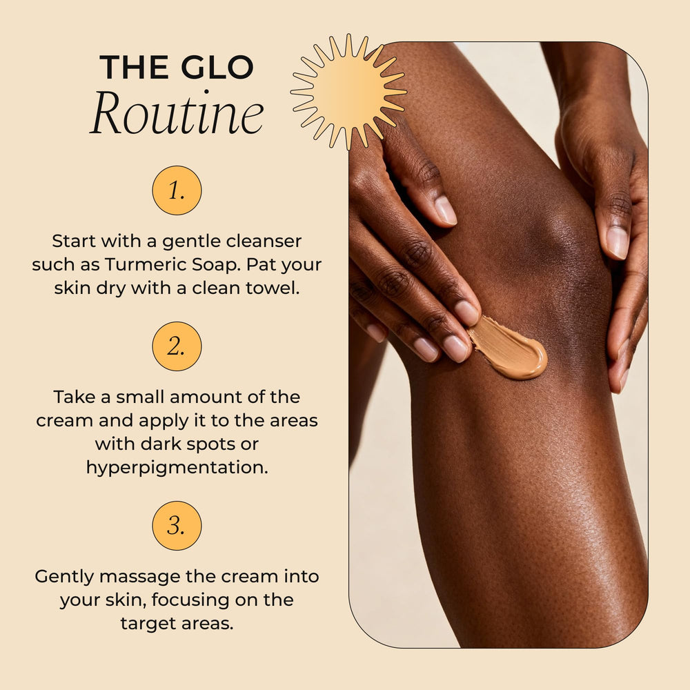 Glo Melanin: ingredientes clave, fórmula natural para piel saludable.