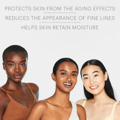 Glo Skin Beauty Restorative Cream texture swirl demonstrates creamy nourishment