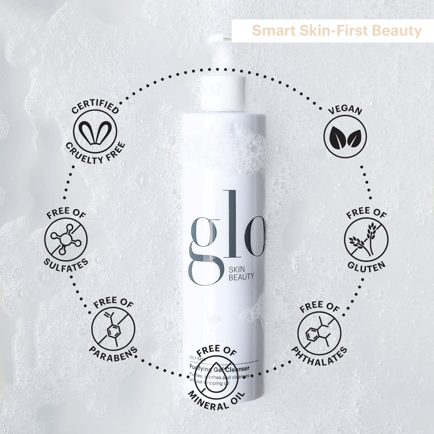 Glo Skin Beauty cleanses to reveal cleaner, clearer-looking skin.