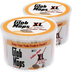 Glob Mops XL Cotton Swabs 2.0 packaging with oversized tips for precise application.