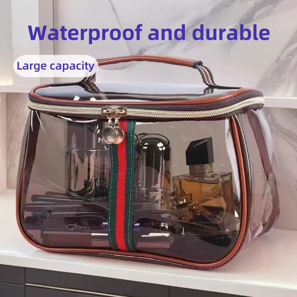 GLOLOOS New Retro Vanity Bag zippered closure keeps items secure