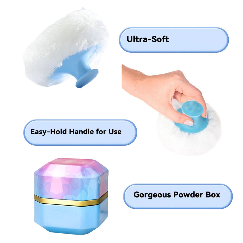 Elegant octagonal powder container design by Glooyoderr