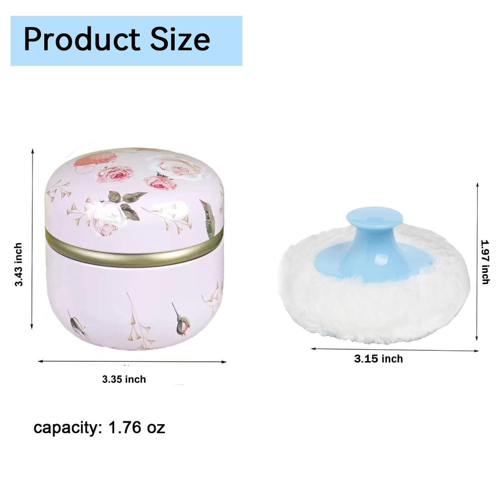 Glooyoderr removable sealing layer container keeps powder dry between uses.
