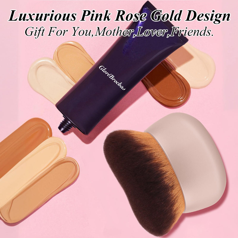 GloréBrochas versatile brush for body bronzer and foundation