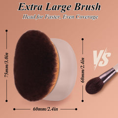 GloréBrochas oval head reaches back and shoulders with ease