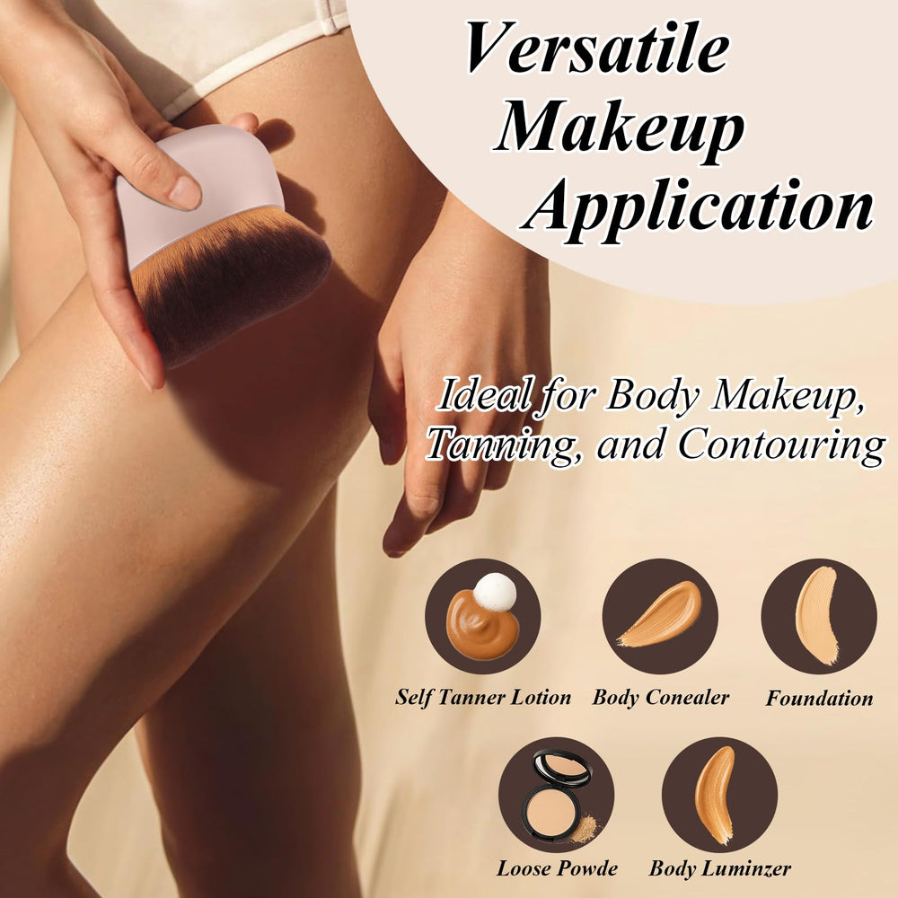 GloréBrochas travel-friendly brush for on-the-go tanning