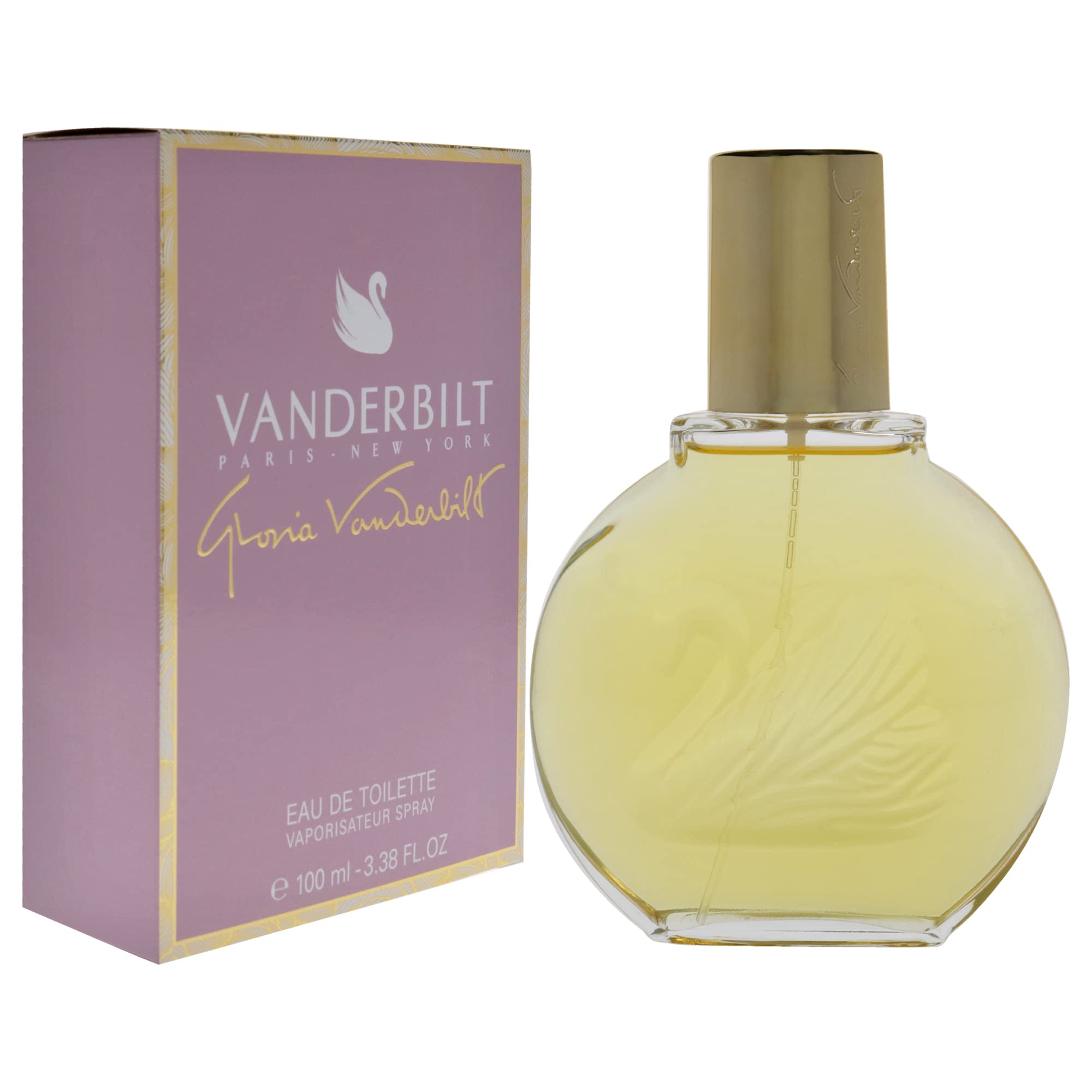 Gloria Vanderbilt EDT bottle cap close-up featuring refined detailing and brand quality