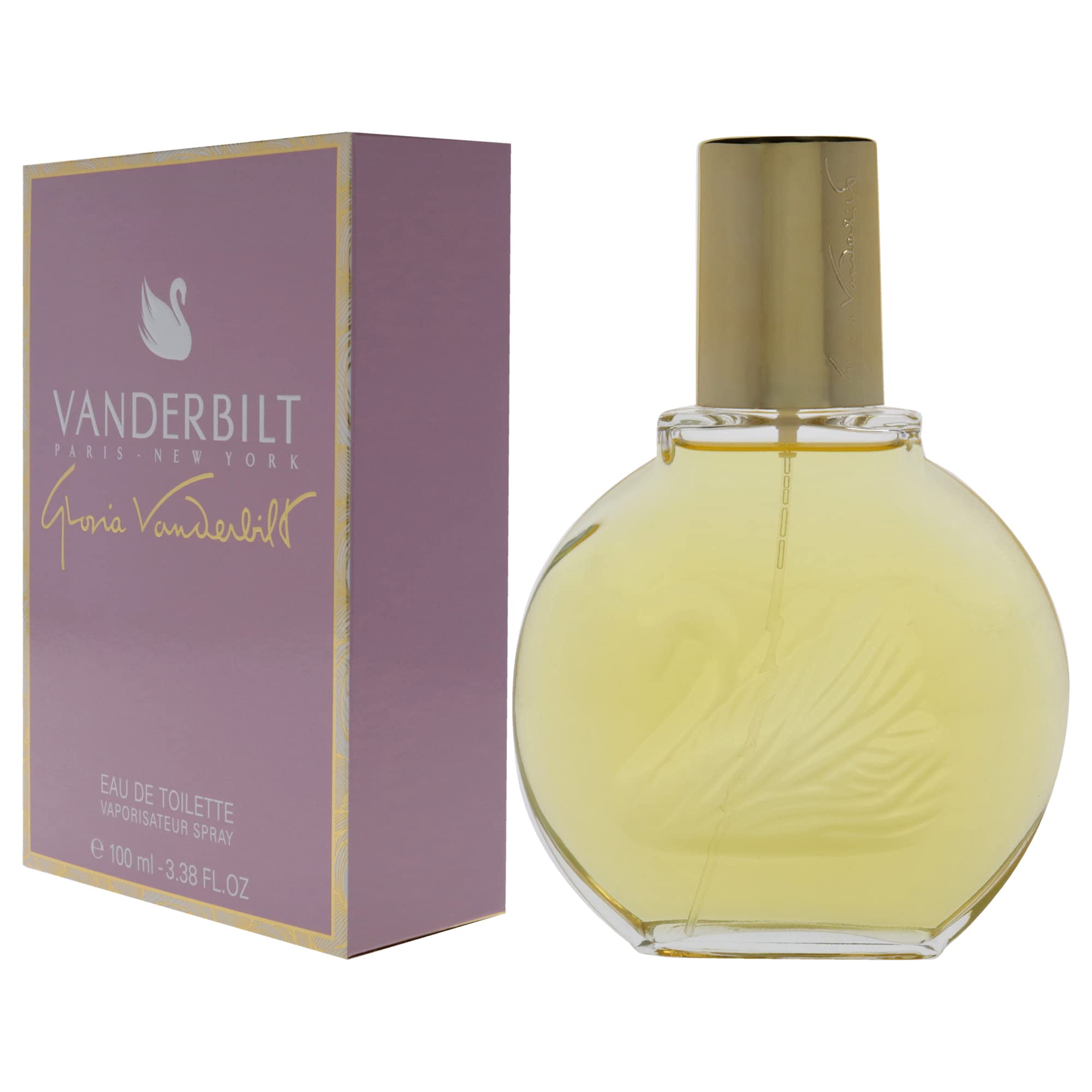 Gloria Vanderbilt Eau de Toilette flacon close-up emphasizing notes and aroma