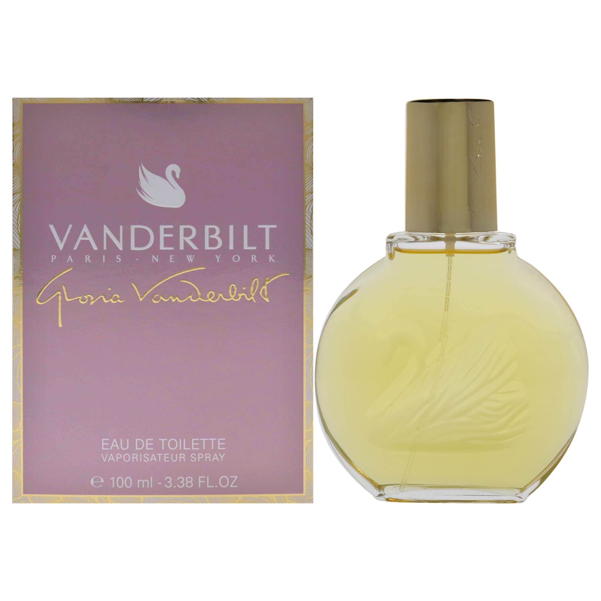 Gloria Vanderbilt Eau de Toilette spray front view for elegant evenings