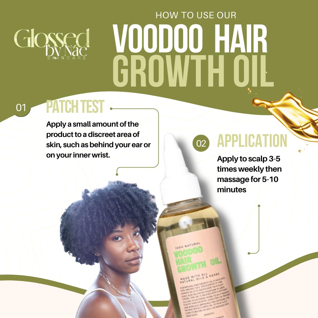 Glossed by Nae Voodoo: aceite de hierba limón para cuero cabelludo hidratante.