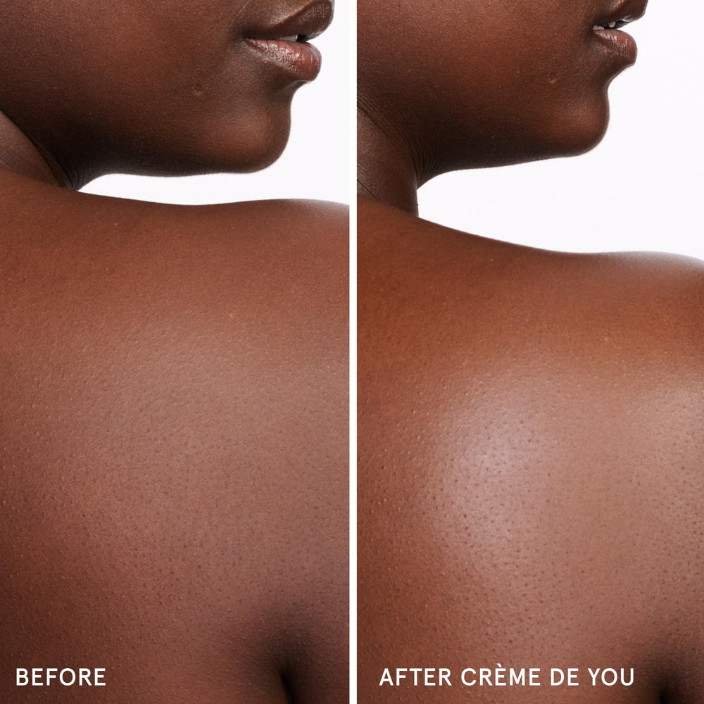 Glossier Crème de You nutre con manteca de karité y jojoba.