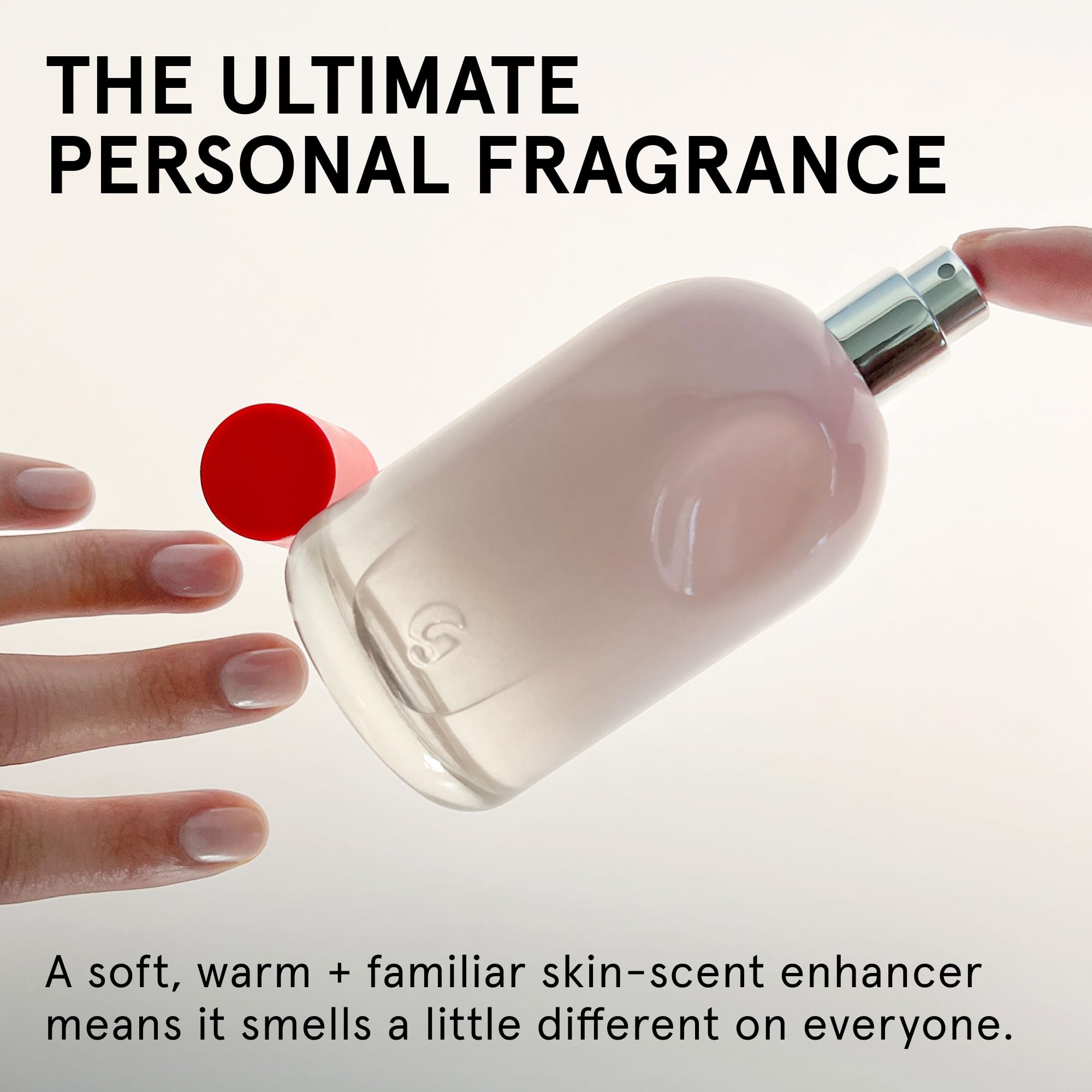 Glossier You pulse-point application on neck and wrists for subtle scent