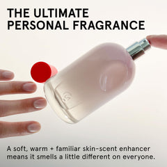 Glossier You pulse-point application on neck and wrists for subtle scent