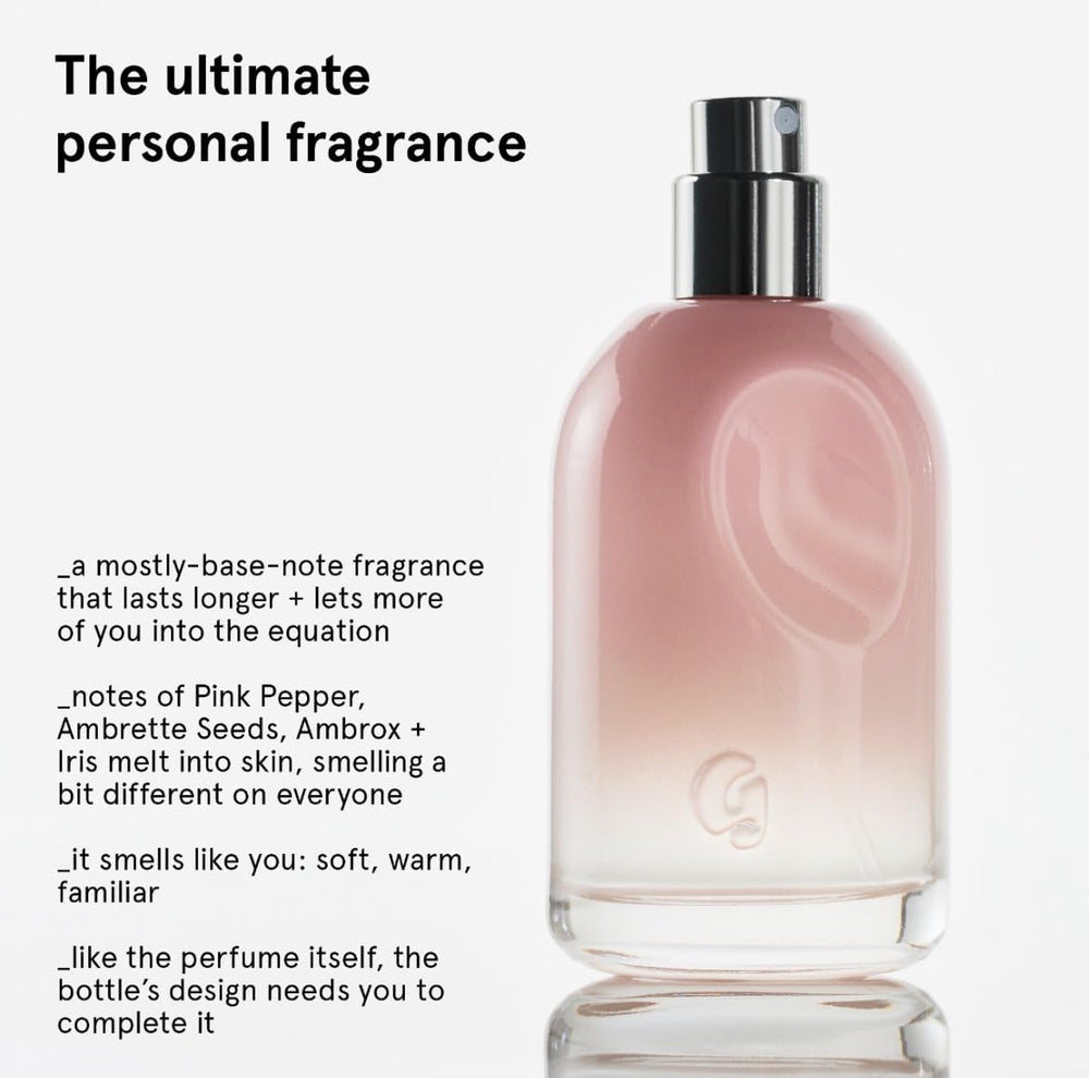 Glossier You Two of You EDP rollerball for on-the-go fragrance touch-ups.