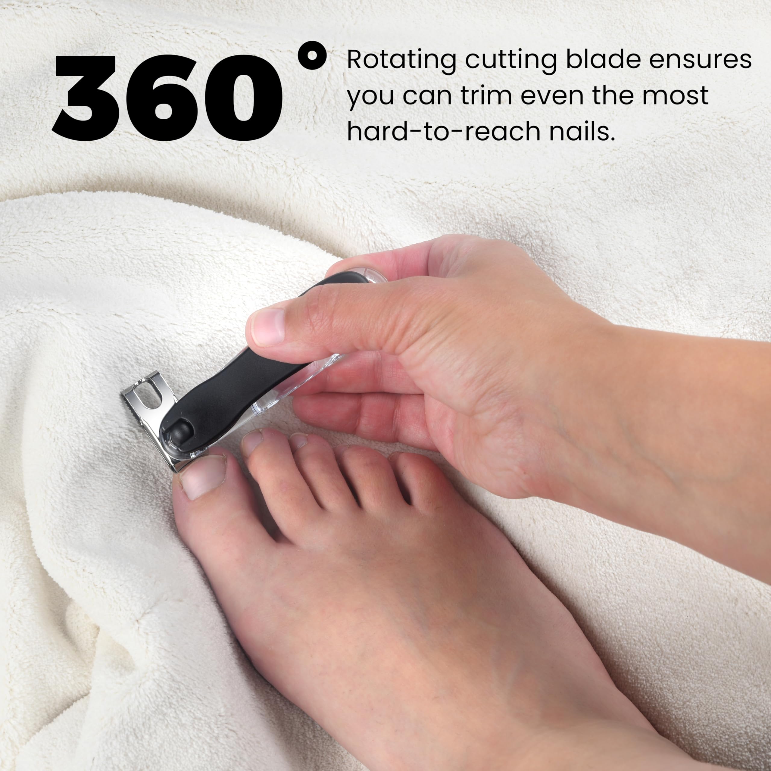GlossyEnd EZ Grip design for improved dexterity