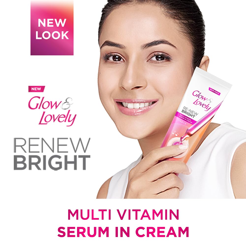 Glow & Lovely Re-New Bright: dispensor práctico para dosis uniforme