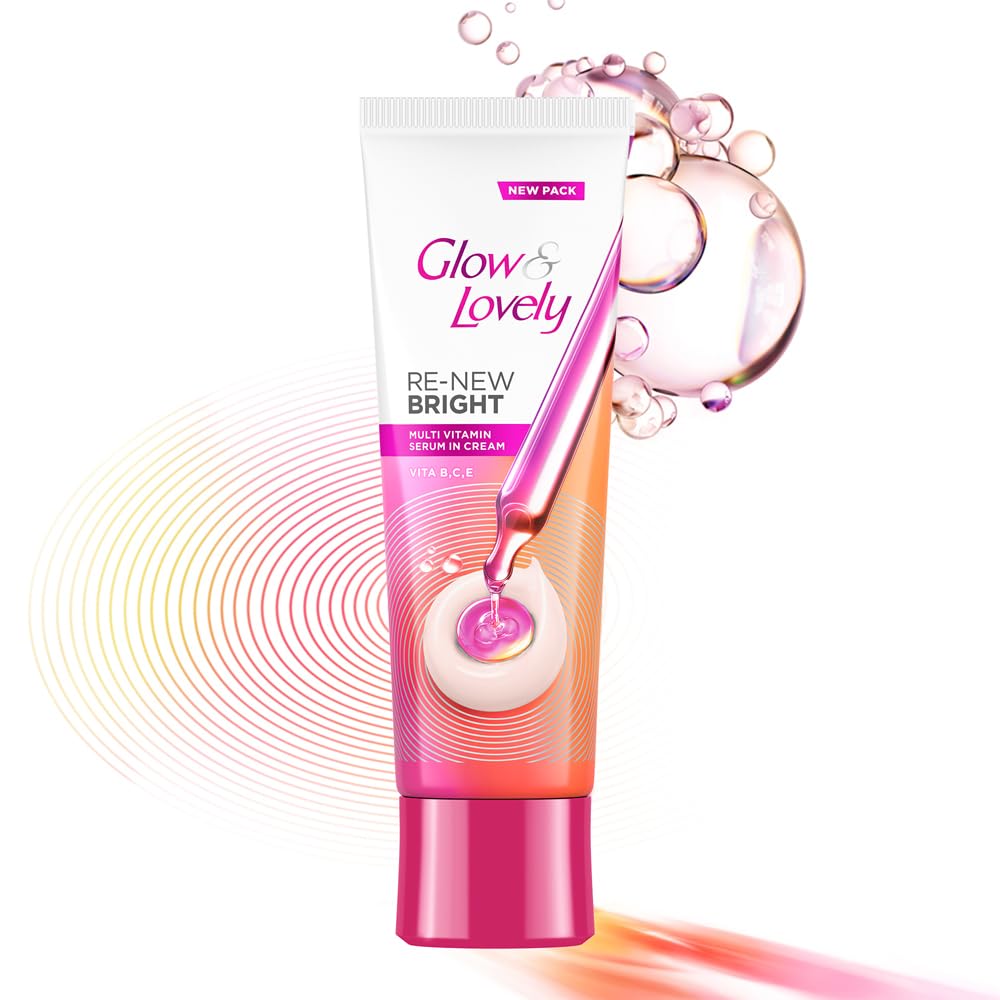 Glow & Lovely Re-New Bright: textura híbrida serúm-crema para nutrición suave