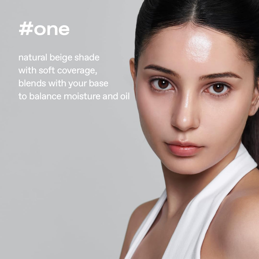 Glow bb-cream-one swatch on skin highlighting color and finish.