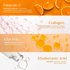 Glow Elixir Serum Colágeno para la firmeza de la piel.