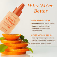 Glow Elixir Serum Hialurónico para hidratación duradera de la piel.