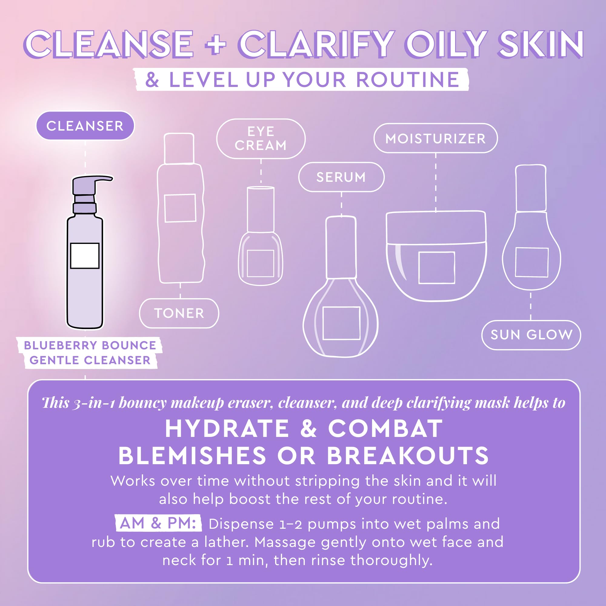 Glow Recipe Blueberry Bounce with hyaluronic acid hydrates and plumps skin