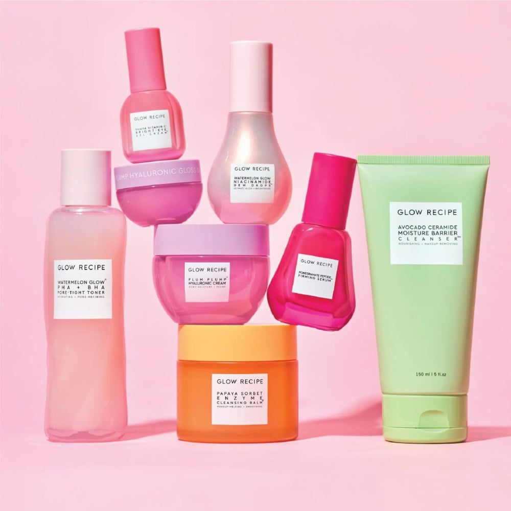 Camellia oil provides lightweight hydration in Glow Recipe balm