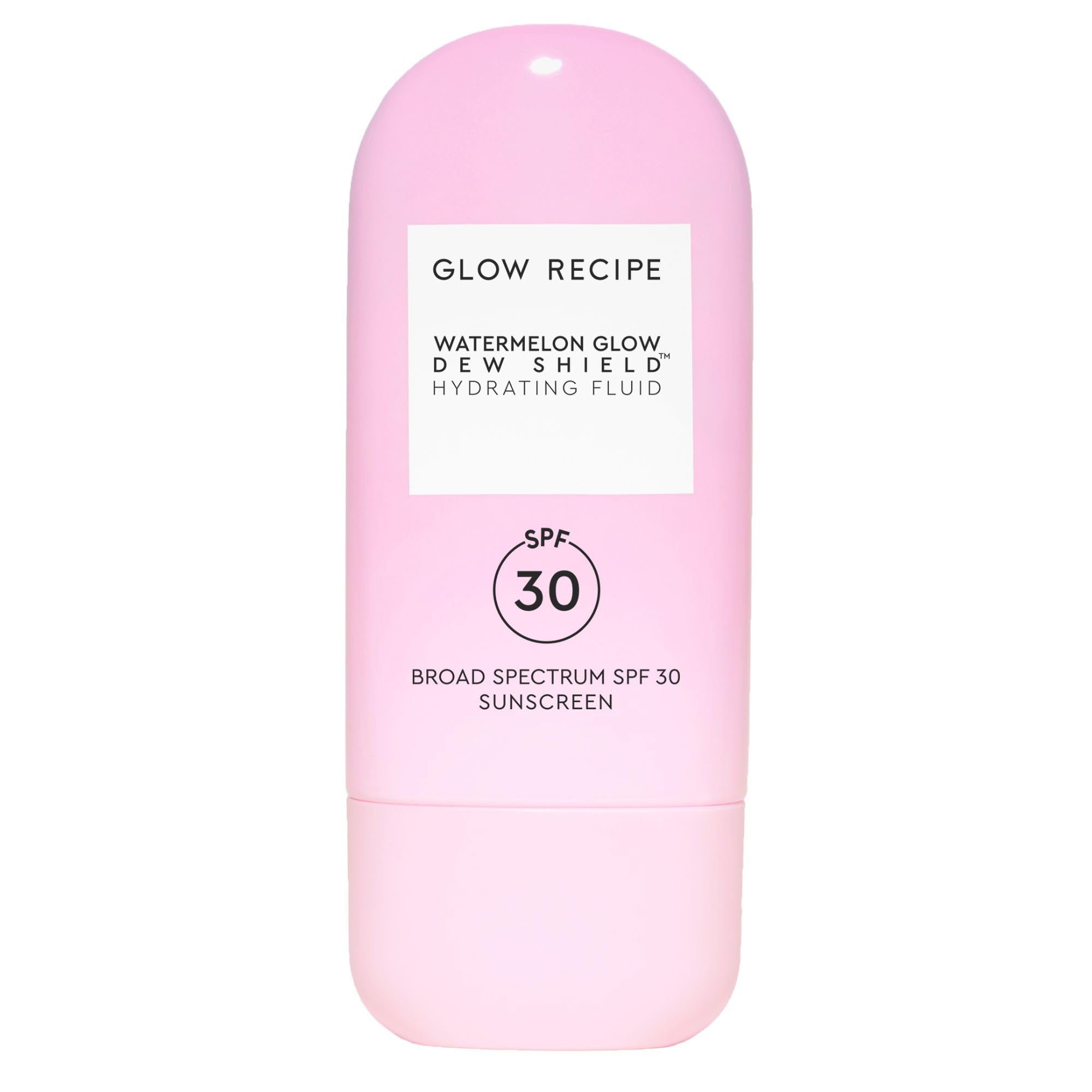 Glow Recipe Dew Shield sunscreen bottle ready for daily protection and a dewy finish.