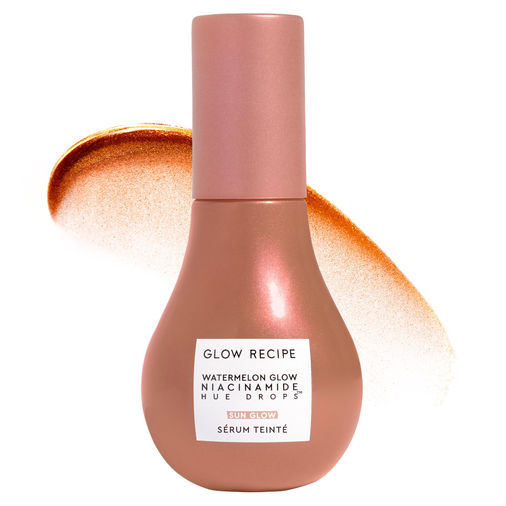 Glow Recipe Hue Drops bottle pump for quick, mess-free application and on-the-go warmth.